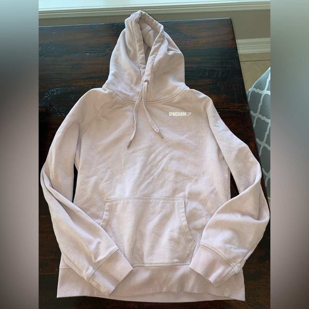 Excellent Condition Women’s Gymshark Rose Pink Hoodie size S/M